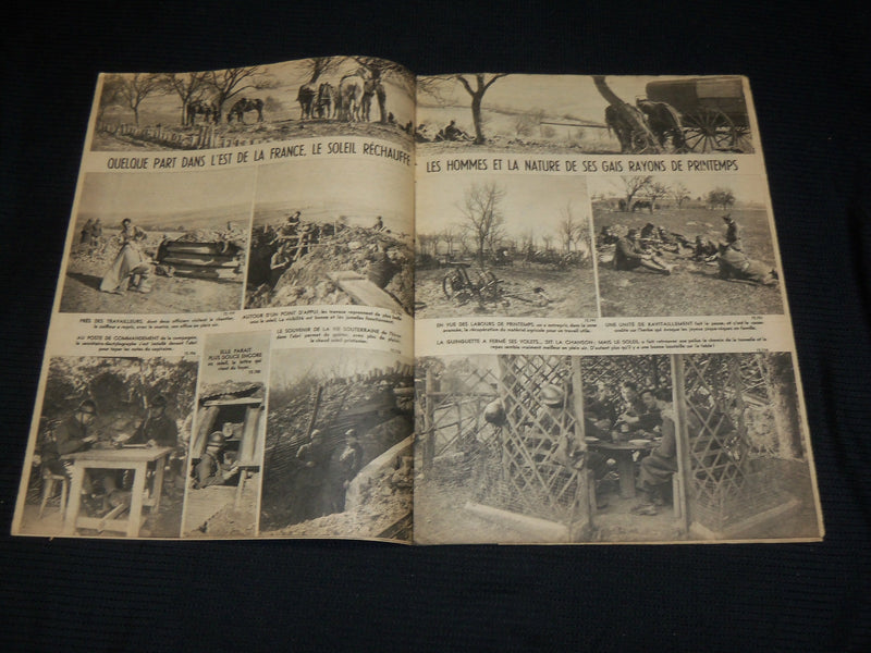 1940 LE MIROIR FRENCH MAGAZINES LOT OF 8 ISSUES - LA GUERRE - NP 2965C