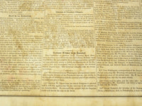 1850 JULY 27 BOSTON MUSEUM NEWSPAPER MILLARD FILLMORE - 13TH PRESIDENT - NP 9056