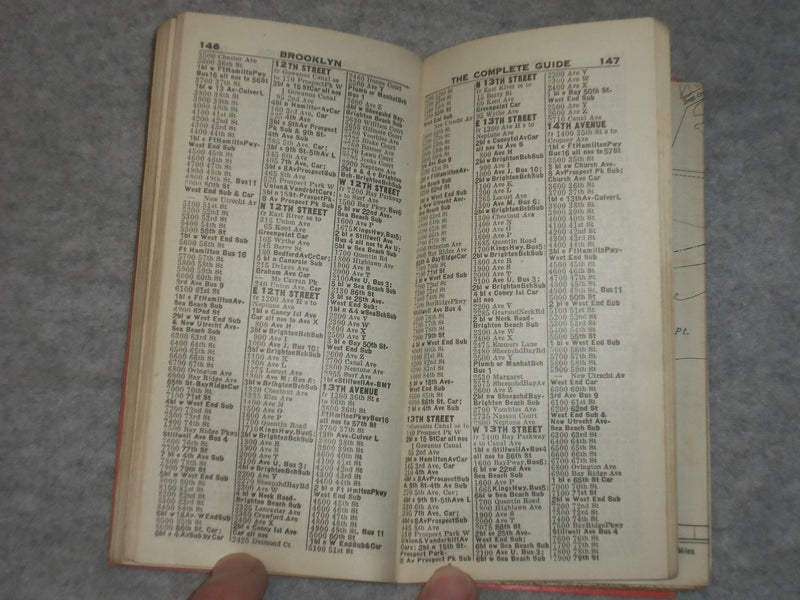 1931 COMPLETE GUIDE TO BROOKLYN - J 6322