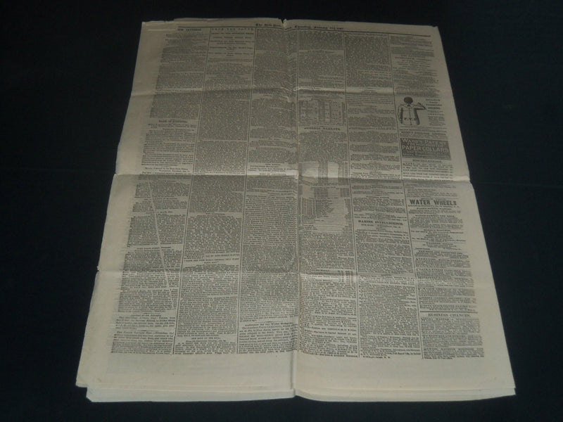 1865 JANUARY 19 NEW YORK TIMES NEWSPAPER - FORT FISHER CAPTURED - NP 3986