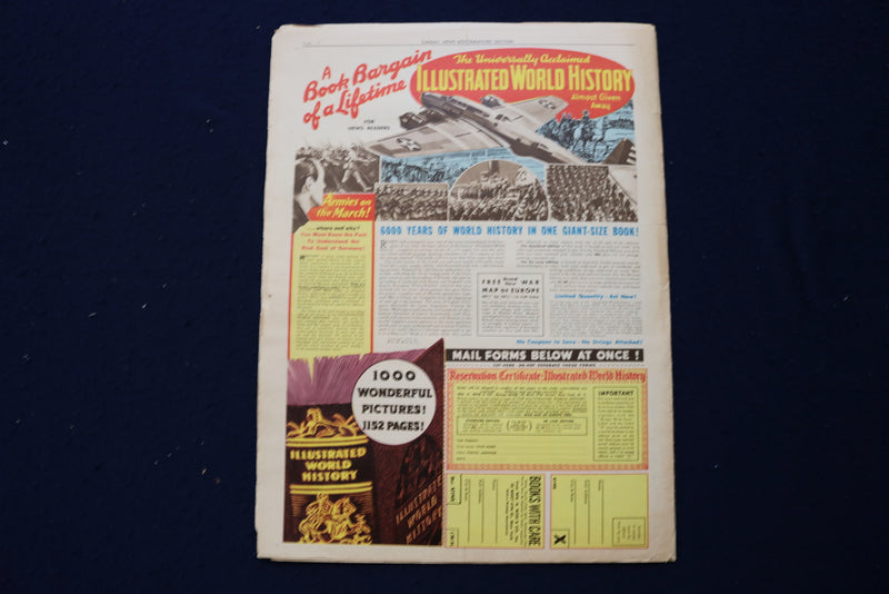 1939 OCT 8 SUNDAY NEWS PICTURE NEWSPAPER - BRUCE CABOT- PARIS FASHIONS - E 22703