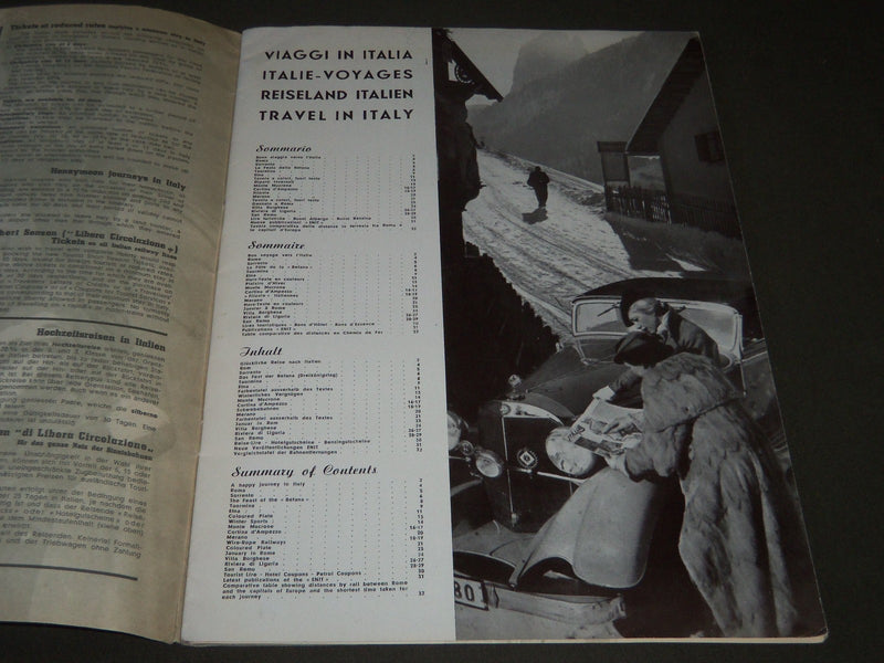 1937 JANUARY ITALIA MAGAZINE ANNO V NUMERO 3 - NICE PHOTOS - ST 5179