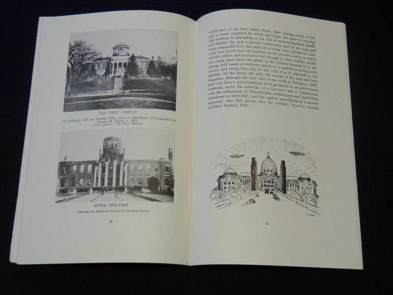 1970'S THE CAPITOLS OF PENNSYLVANIA BY HUBERTIS CUMMINGS & VIOLET OAKLEY- J 8058