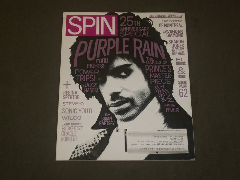 2009 JULY SPIN MAGAZINE - PRINCE COVER - GREAT PHOTOS - B 2083