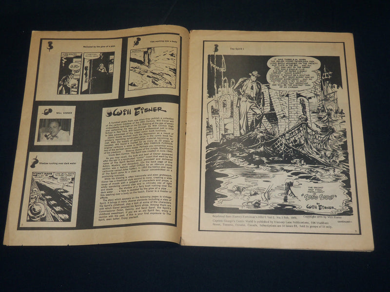 1970 CAPTAIN GEORGE'S COMIC WORLD MAGAZINE ISSUE NO. 27 - J 5796