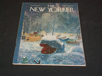 1964 JANUARY 25 THE NEW YORKER MAGAZINE - ILLUSTRATED COVER - NY 824