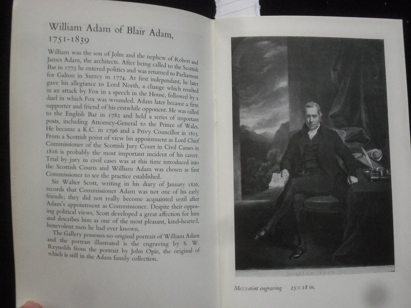 1964 SCOTT AND HIS CIRCLE SOFTCOVER BOOK - SCOTTISH NATIONAL GALLERY - J 9857