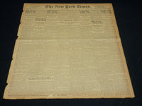 1921 JULY 19 NEW YORK TIMES NEWSPAPER - LINDEN NEW JERSEY OIL FIRE - NT 8715