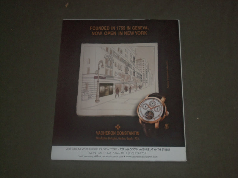 2011 SEPTEMBER/OCTOBER CIGAR AFICIONADO MAGAZINE - LIVE, FROM NY COVER - B 4533