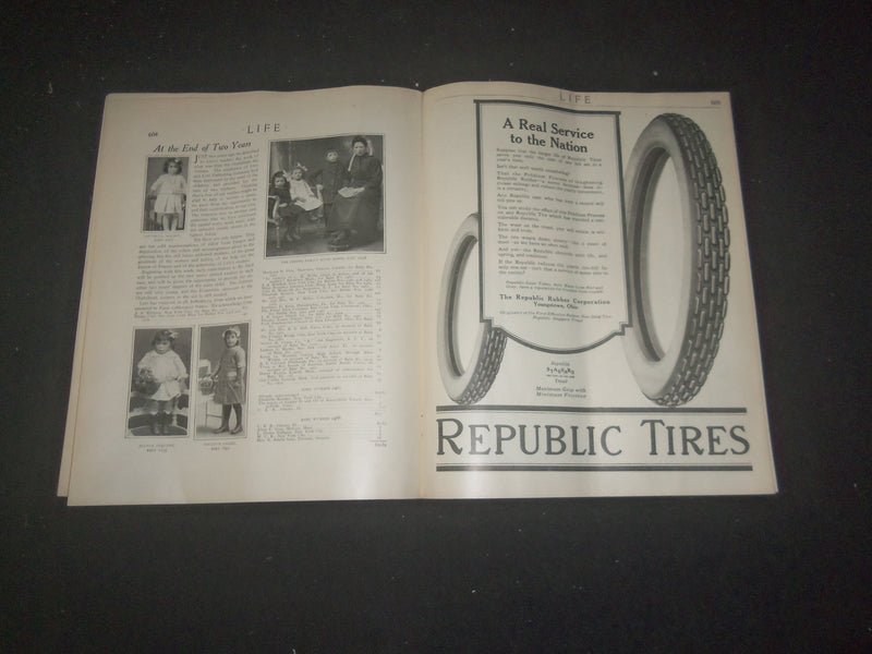 1918 APRIL 11 LIFE MAGAZINE - 