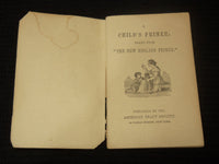 1800'S AMERICAN TRACT & BAPTIST SOCIETY BOOKS LOT OF 5 - HARDCOVER - K 2104
