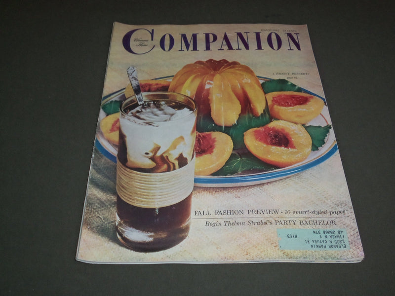 1952 AUGUST WOMAN'S HOME COMPANION MAGAZINE - GREAT COVER AND STORIES - SP 7092