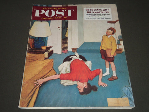 1951 SEPT 8 THE SATURDAY EVENING POST MAGAZINE - ILLUSTRATED COVER - SP 1883