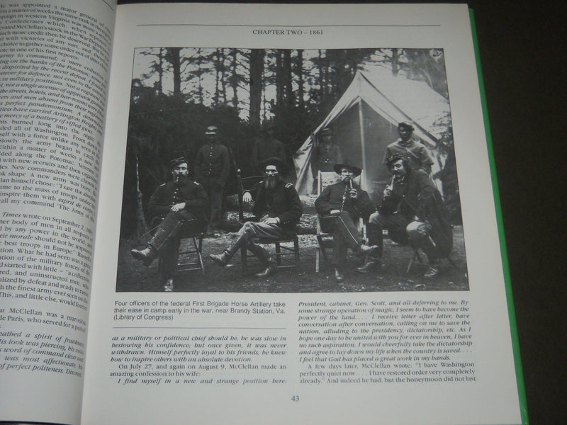 1990 BATTLEFIELDS OF THE CIVIL WAR BY JAMES V. MURFIN HARDCOVER BOOK - I 1266