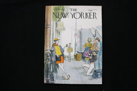 1980 APRIL 21 NEW YORKER MAGAZINE - GREAT ILLUSTRATED COVER - NY 3021