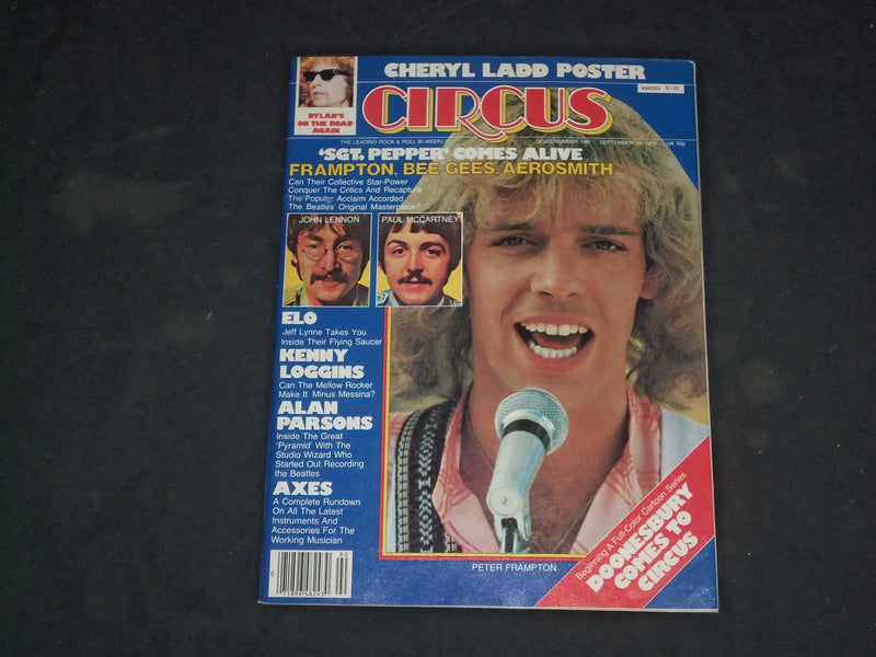1978 SEPTEMBER 14 CIRCUS MAGAZINE - PETER FRAMPTON COVER - CW 1036