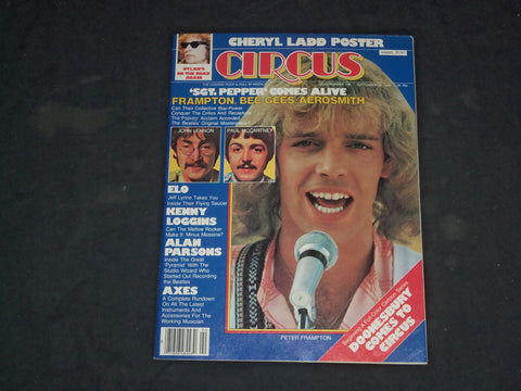 1978 SEPTEMBER 14 CIRCUS MAGAZINE - PETER FRAMPTON COVER - CW 1036