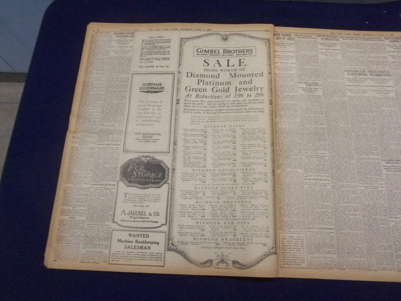 1920 JUNE 3 NEW YORK TIMES - IBANEZ TELLS WHAT'S WRONG WITH MEXICO - NT 9103