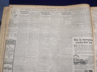 1918 MARCH 21 NEW YORK TIMES - WILSON ORDERS DUTCH SHIPS SEIZED - NT 8164