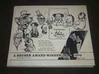 1970 CARTOONS BY BLAINE HARDCOVER BOOK - NICE ILLUSTRATIONS - KD 4032
