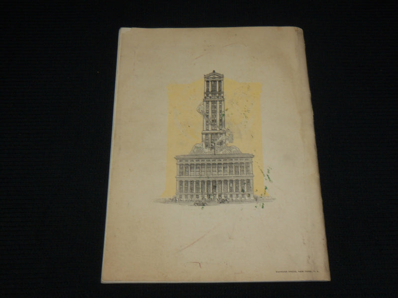 1929 OCTOBER NUMBER EIGHT - CITY BANK CLUB MAGAZINE - NICE PHOTOS - J 7011