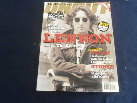 2002 NOVEMBER UNCUT MAGAZINE - JOHN LENNON - BOB DYLAN - ST 5153P