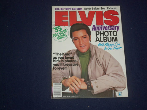 1978 ELVIS ANNIVERSARY PHOTO ALBUM MAGAZINE - ELVIS PRESLEY - PHOTOS - ST 6006