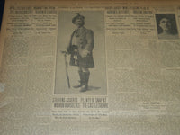 1908 NOVEMBER 10 THE BOSTON HERALD - ROCKEFELLER DEFENDS OIL COMPANY - BH 247
