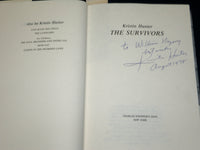 1975 THE SURVIVORS HARDCOVER BOOK INSCRIBED BY KRISTIN HUNTER - D 420
