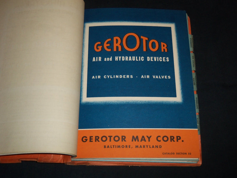 1947 AIR AND HYDRAULIC EQUIPMENT CATALOGUE - NEWARK NEW JERSEY - KD 1111J