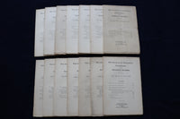 1915 THE JOURNAL OF PHILOSPHY AND SCIENTIFIC METHODS - LOT OF 14 - O 3354