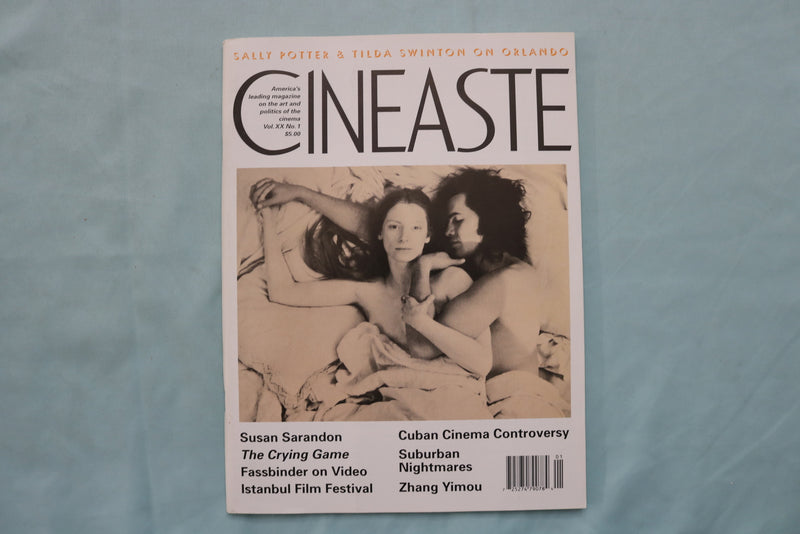 1993 JULY CINEASTE MAGAZINE - SALLY POTTER'S ORLANDO COVER - E 19708