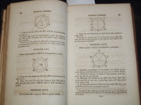 1858 INTRODUCTION TO MENSURATION AND PRACTICAL GEOMETRY BY JAMES RYAN - J 8130
