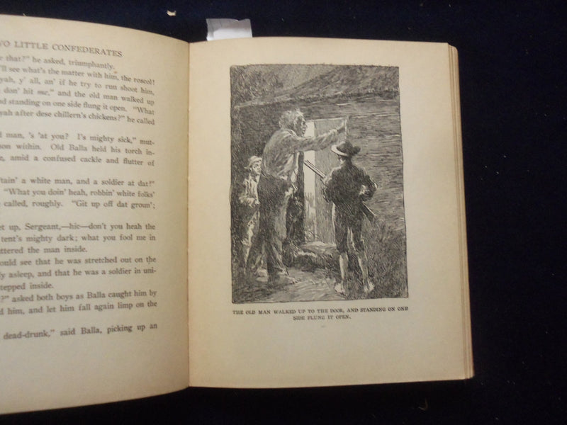 1924 TWO LITTLE CONFEDERATES HARDCOVER BOOK BY THOMAS NELSON PAGE - KD 8403
