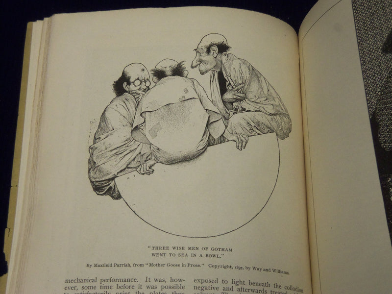 1899 FEBRUARY THE BOOKMAN MAGAZINE - MAXFIELD PARRISH ILLUSTRATIONS - ST 5500