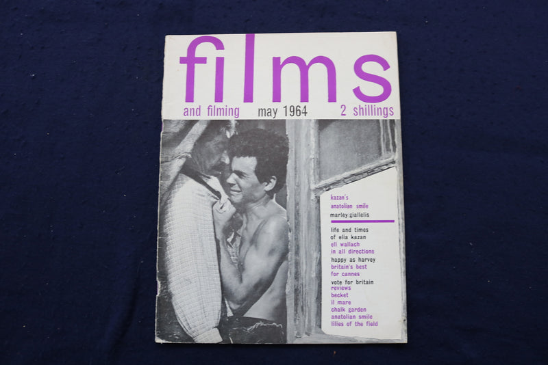 1964 MAY FILMS AND FILMING MAGAZINE - ELIA KAZAN COVER - E 17961
