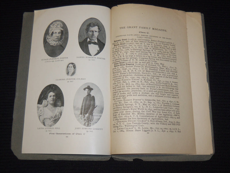 1900-1901 THE GRANT FAMILY BI-MONTHLY MAGAZINE LOT OF 12 ISSUES - O 2922D