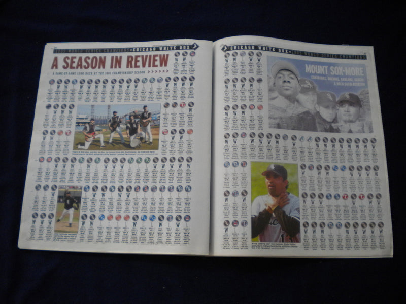 2005 NOVEMBER 4 CHICAGO SUN-TIMES NEWSPAPER - WHITE SOX COMMEMORATIVE - NP 5957
