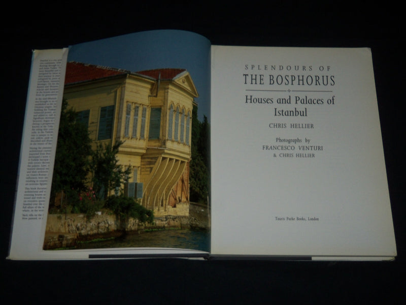 1993 SPLENDOURS OF THE BOSPHOROUS HARDCOVER BOOK BY CHRIS HELLER - D 428
