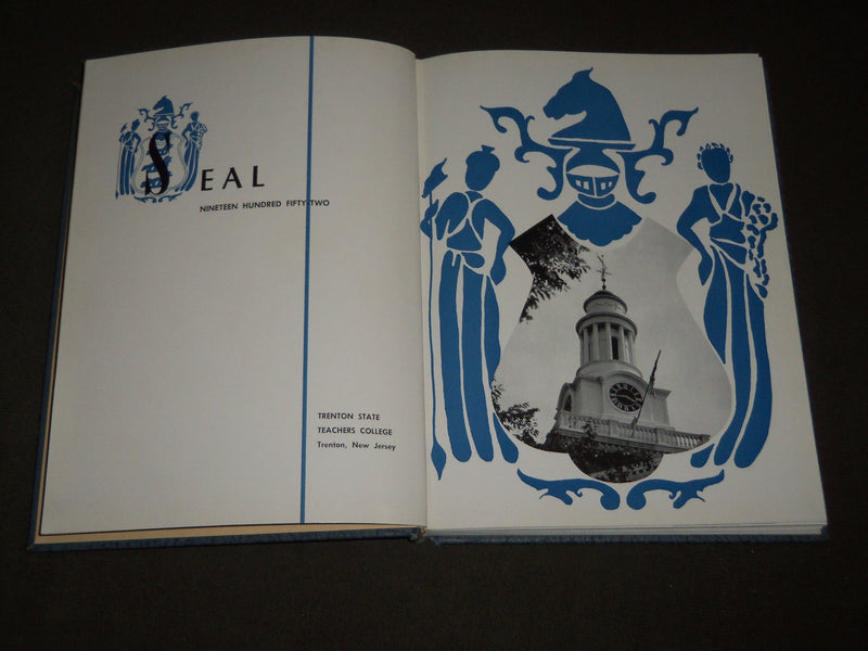 1952 SEAL TRENTON STATE TEACHERS COLLEGE YEARBOOK - NEW JERSEY - YB 1427