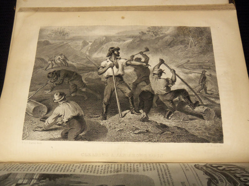 1870 JAN-JUNE APPLETON'S JOURNAL BOUND VOLUME NO. 3 - ILLUSTRATIONS - KD 7462H