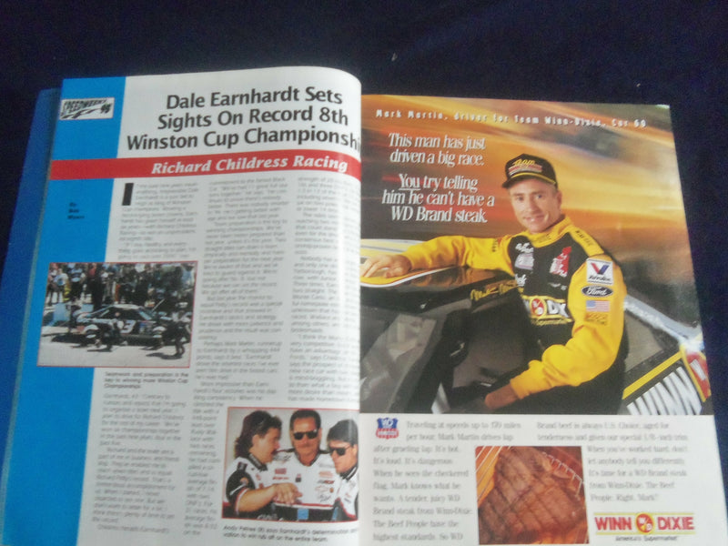 1995 FEB 19 37TH DAYTONA 500 RACING PROGRAM W/PATCH - GREAT PHOTOS - SP 3744H