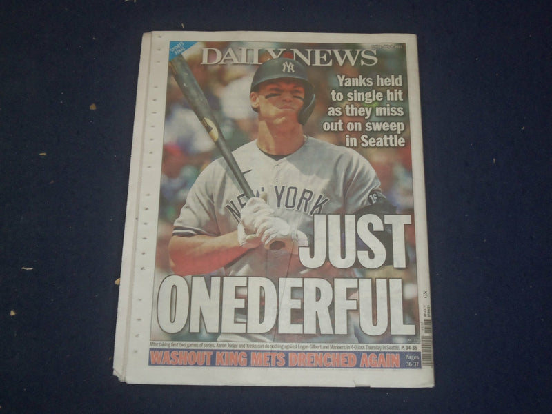 2021 JULY 9 NEW YORK DAILY NEWS NEWSPAPER - MICHAEL AVENATTI GETS 2 1/2 YEARS