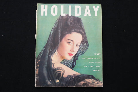 1954 MAY HOLIDAY MAGAZINE - SENORITA MARIA TERESA DEL RIO COVER - E 10014
