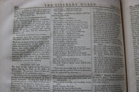 1852 JULY-DECEMBER THE LITERARY WORLD BOUND VOLUME - HAWTHORNE-WEBSTER - KD 9719
