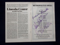 1986 APRIL 15 DON CARLO OPERA SIGNED PROGRAM- LEO NUCCI-JOHN DEXTER-G. CIANNELLA