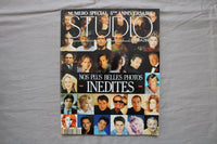 1992 JULY-AUG STUDIO MAGAZINE - 5TH ANNIVERSARY COVER - FRENCH - E 19959