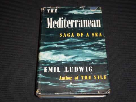1942 THE MEDITERRANEAN SAGA OF A SEA BOOK BY EMIL LUDWIG - KD 7827