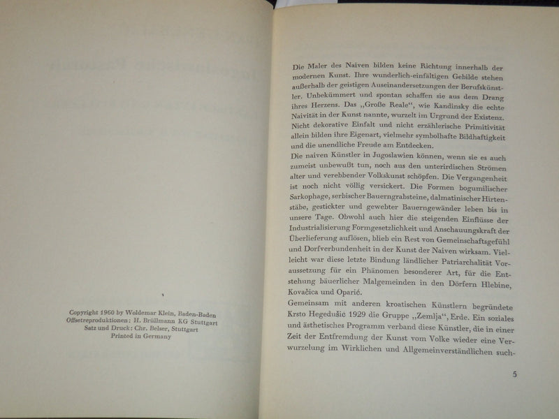 1960-1962 DER SILBERNE QUELL GERMAN ART BOOKS LOT OF 2 - HARDCOVER - KD 6494B