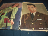 1940'S MOVIE STAR SCRAPBOOK - STEWART - TURNER - 12A